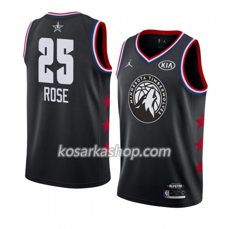 Dres Minnesota Timberwolves Derrick Rose 25 2019 All-Star Jordan Brand Crna Swingman